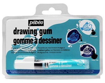 Pebeo Drawing Gum Synthetic Latex Free Masking Fluid in Marker Pen