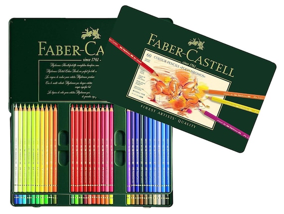 Faber-Castell Polychromos 120 Pencil Wood Box Set - Live in Colors