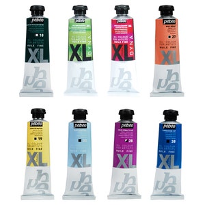 Pintura al óleo Pebeo Studio XL en tubos de 37 ml y 64 colores