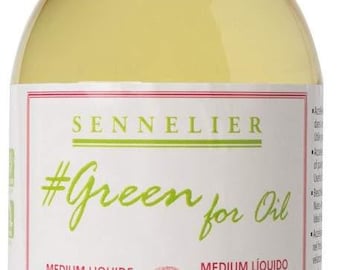 Sennelier Green for Oil Non-Toxic Universal Liquid Medium 250ml