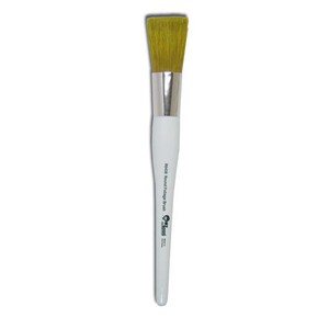 May include: A white handled round foliage brush with a green and white label that reads "#1438 Round Foliage Brush" and "The Artist's Brush"