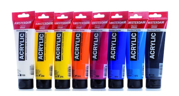 Acrylic Standard 120 ml. Vermilion | Amsterdam