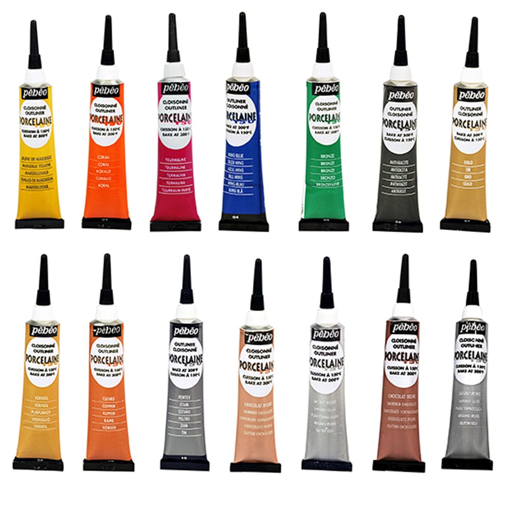 Pebeo Porcelaine 150 Ceramic Outliner Paint 20ml