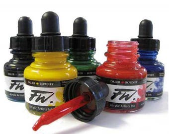 Tinta acrílica para artistas Daler Rowney FW 29,5 ml