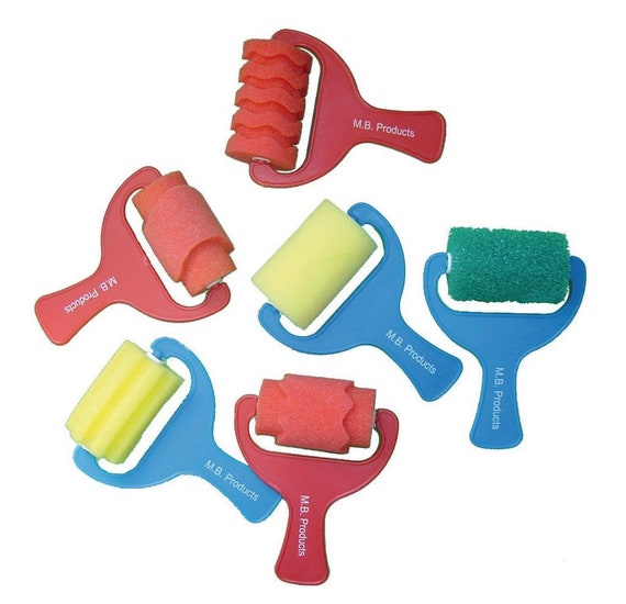 Juego de pinceles de espuma para pintar de Major Brushes, varios