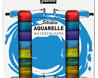 Pebeo Studio Watercolour Paint Set 24 x 12ml