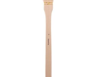 Seawhite of Brighton Wooden Handle Soft Goat Hair Hake Paint Brushes