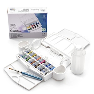 Zestaw podróżny Winsor & Newton Cotman Watercolour Field 13 szt.