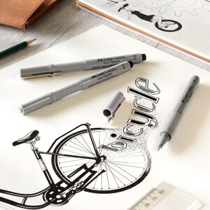 Faber-Castell Ecco Pigment Fineliner Drawing Pens image 2