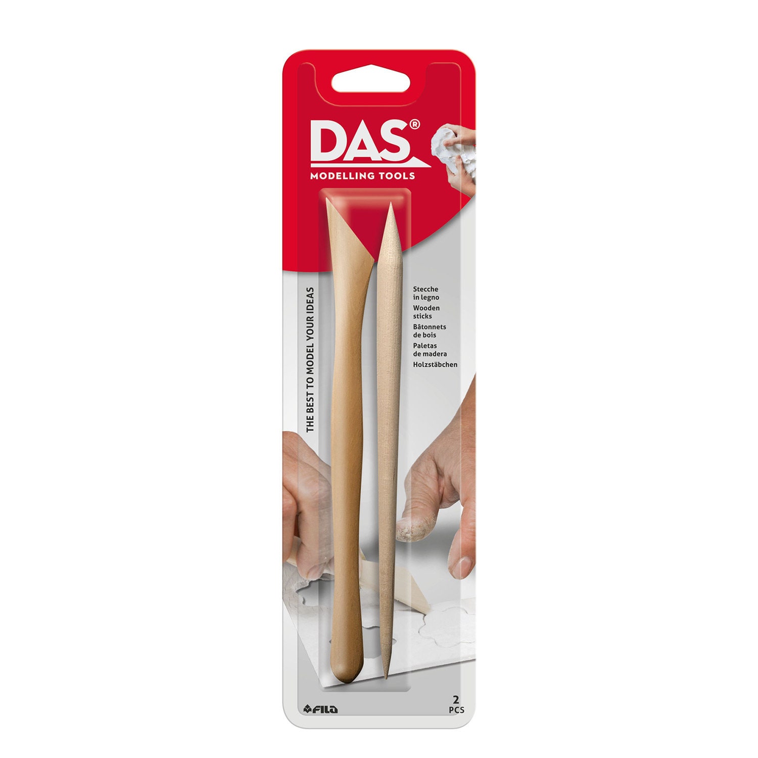DAS Air Dry Clay 0.77lb or 1.5lb Wood 