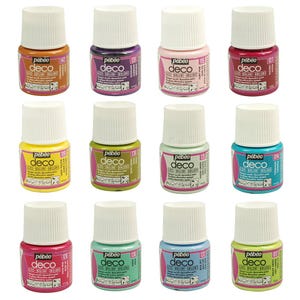 Pebeo Deco インテリア、家具、クラフト用光沢塗料 45ml
