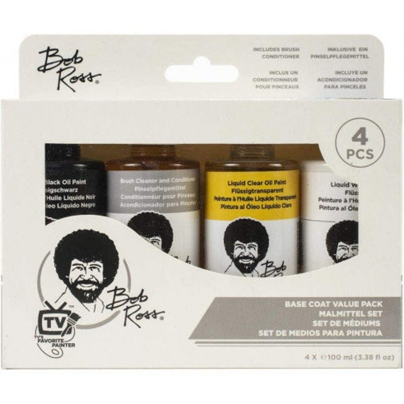 Bob Ross Base Coat Oil Painting Value Pack 4 x 100ml