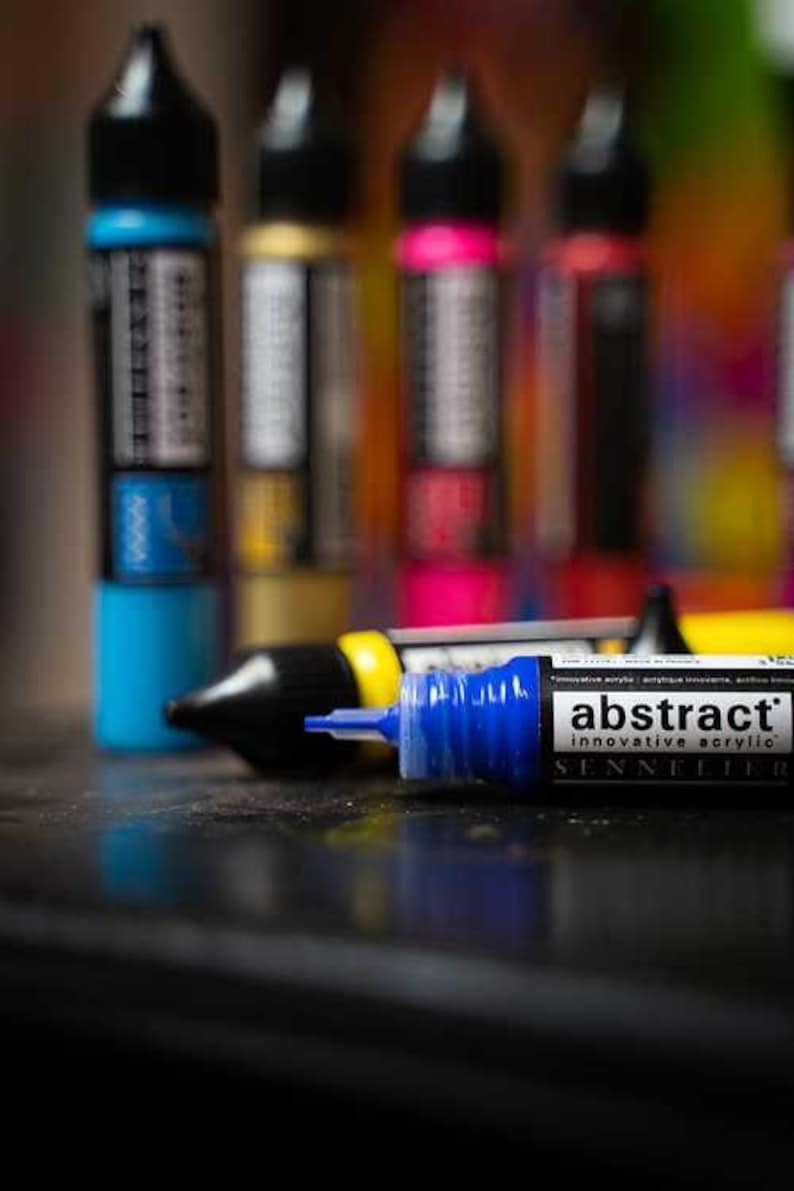 Sennelier Abstract Acrylic 3D Paint Liners 27ml image 2