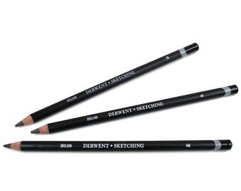 Derwent Professional Artist Wide Strip Sketching Pencils