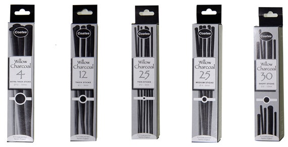 Coates English Willow Charcoal Sets 