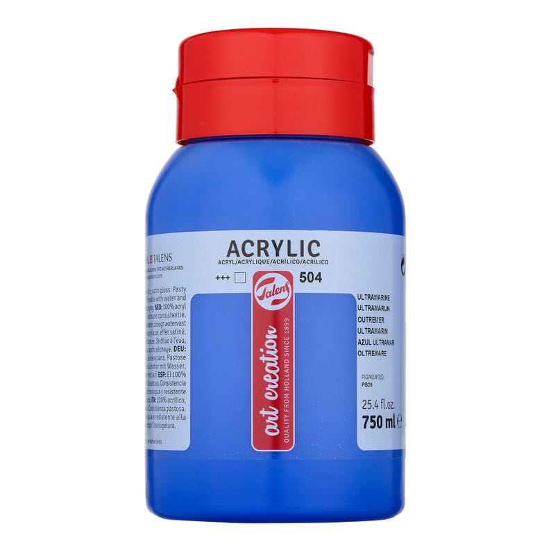 Talens Art Creation Acrylic Paint 750ml Ultramarine