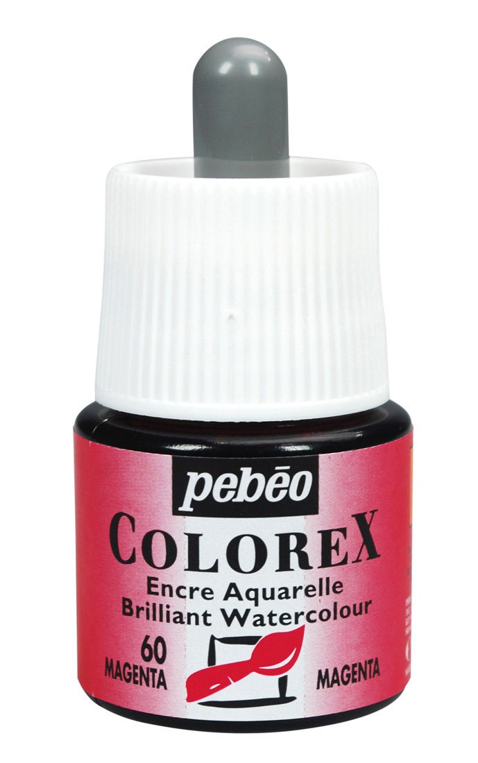 Pebeo Colorex Dyebased Ink Primary Starter Set 5 X 45ml Etsy UK