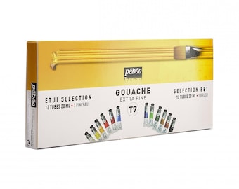 Pebeo T7-selectieset plakkaatverf 12 x 20 ml