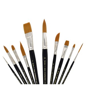 Brushes4Art Synthetikpinsel für die Aquarellmalerei