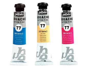 Pebeo T7 extra fijne gouache-ondoorzichtige aquarelverf 20 ml