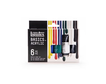 Liquitex Basics Acrylfarbe Set 6 x 22ml