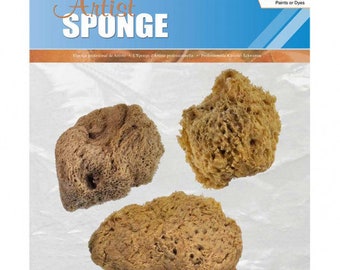 Royal & Langnickel Artist Large Sea Wool Sponge Set of 3