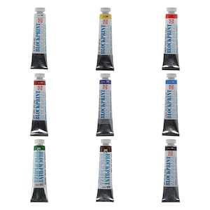 Encre d'imprimerie à base d'eau Talens Blockprint 20 ml