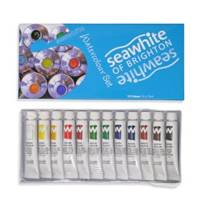 Seawhite of Brighton Aquarellfarben im Set 12 x 12ml
