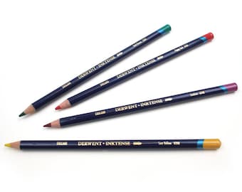 Derwent Inktense Water-Soluble Colour Pencils (Single Colours 51 to 100)