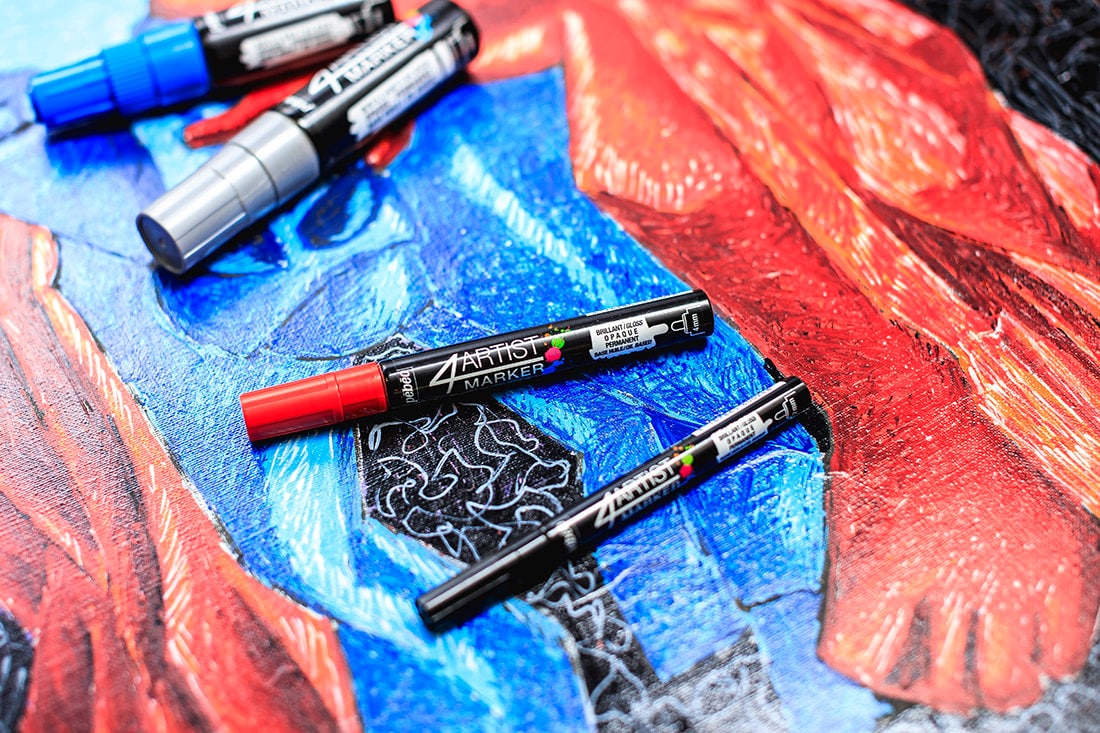 Pebeo 4artist Glossy Oil Based Paint Markers in Assorted Sizes Etsy UK