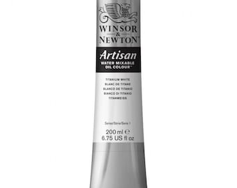 Winsor & Newton Artisan Water Mixable Oil Paint 200ml (Titanium White)