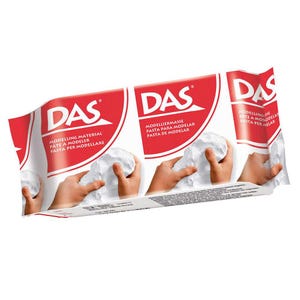 DAS Air Drying Modelling Clay Small, 150g, White