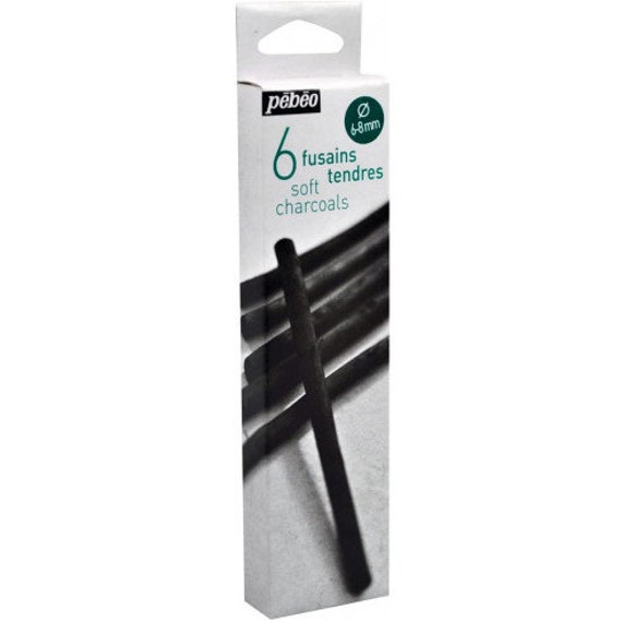 Pebeo Soft Charcoal Set of 6 6-8mm -  Norway
