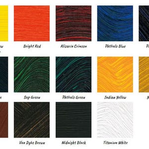 Tubos de pintura al óleo Bob Ross de 37 ml disponibles en 14 colores imagen 2