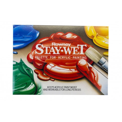 Daler Rowney Stay Wet Palette for Acrylic Painting 
