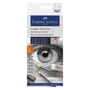 Faber-Castell Graphite Sketch set Goldfaber potloden