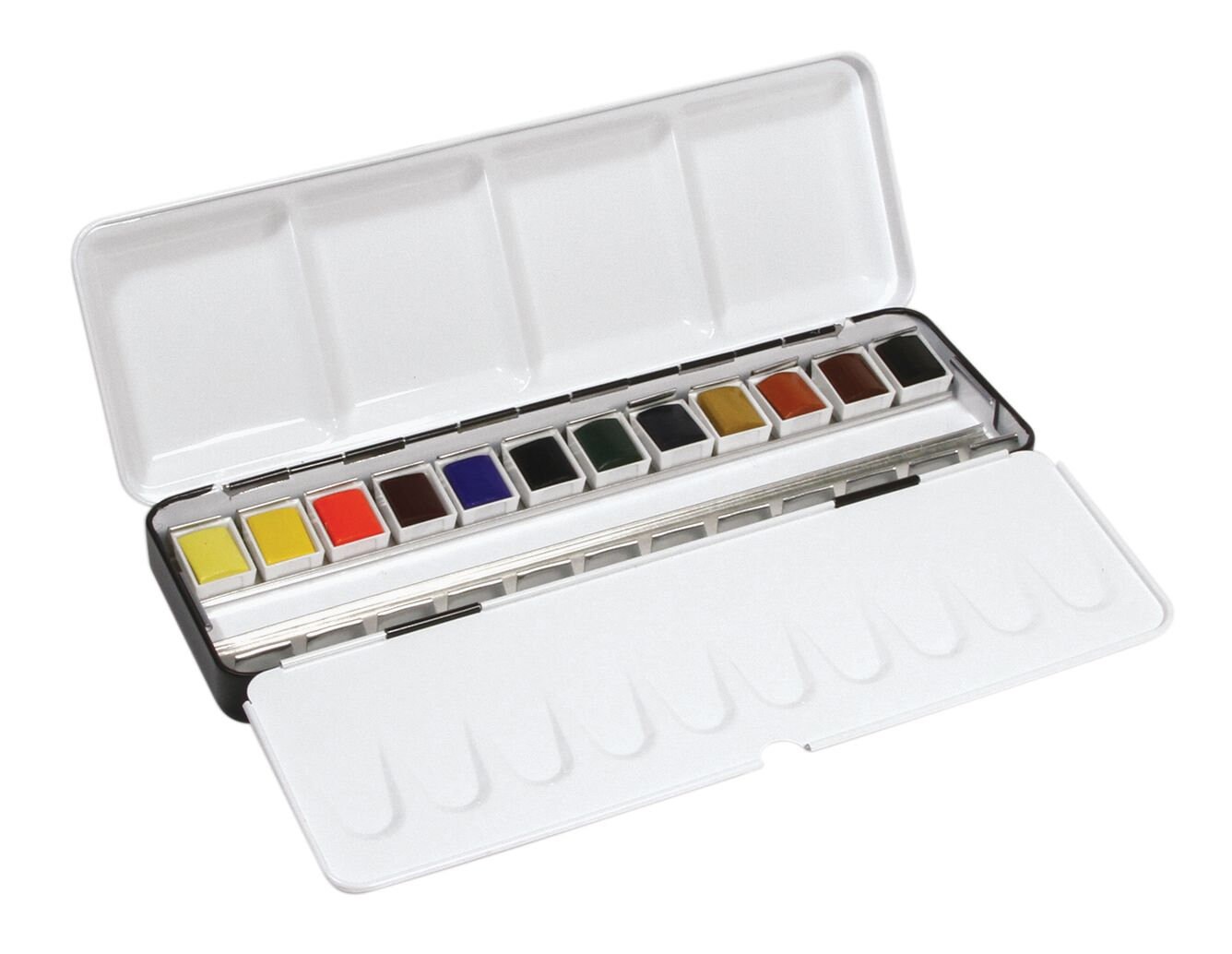 Daler Rowney アクアファイン 水彩絵の具 缶入り 12色セット - Etsy 日本