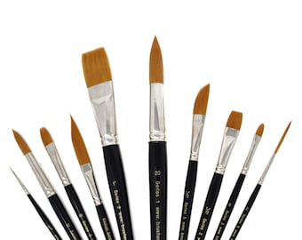 Brushes4Art Synthetic Brushes for Watercolour Painting