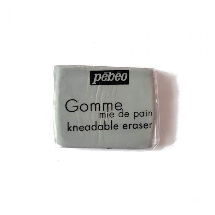 Staedtler kneadable Eraser, Artist Quality Putty Rubber, Moldable kneaded  for Graphite and Charcoal, 5427, White