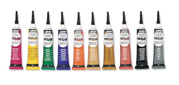 formline ceramic and porcelain paint, assorted colours, 15x35 ml/ 1 pack
