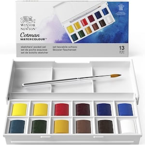 Winsor & Newton Cotman Water Colour Sketchers Pocket Box image 3