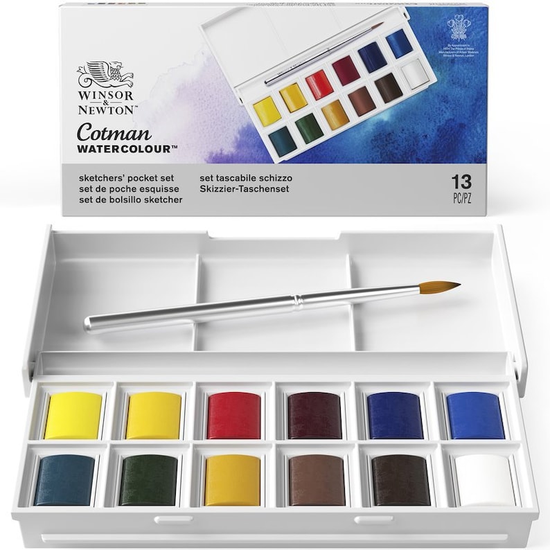 Winsor & Newton Cotman Water Colour Sketchers Pocket Box image 3