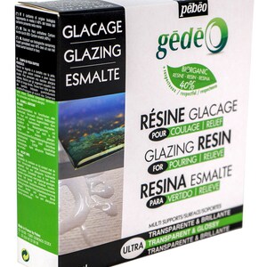 Pebeo Bio-Resina Epossidica Trasparente 16x16x4 Cm – 50% Biologica, Per Stampi E Inclusioni