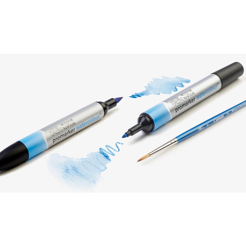 Winsor & Newton Promarker akvarellpenna med dubbel spets bild 3