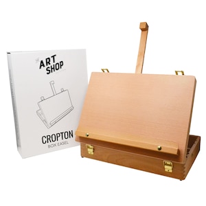 The Art Shop Skipton Cropton Wooden Table Top Box Easel