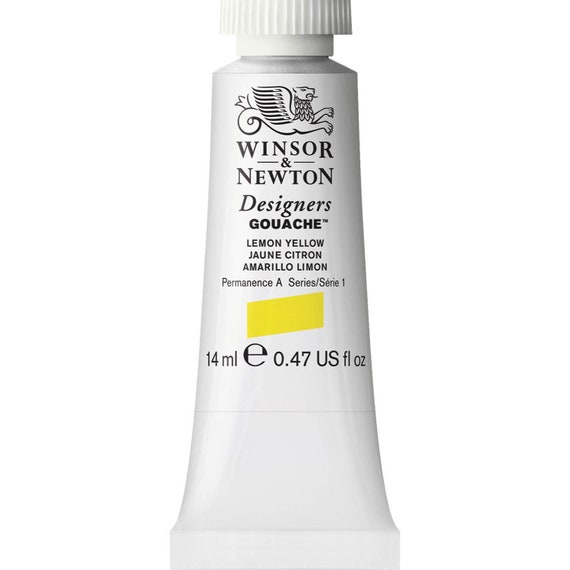 Winsor & Newton Designers (ウィンザー＆ニュートン) デザイナーズ ガッシュ 入門 絵の具セット フランス製 絵の : Winsor \u0026 Newton Designer\u0027s Gouache, 14 ml (0.47oz