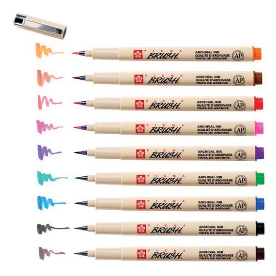 Sakura Pigma Pen Set of Assorted Colours - Etsy
