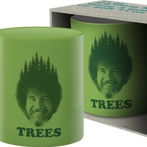 Bob Ross No Mistakes Heat Changing Mug 11 oz NEW in BOX 5 available Office  Gifts