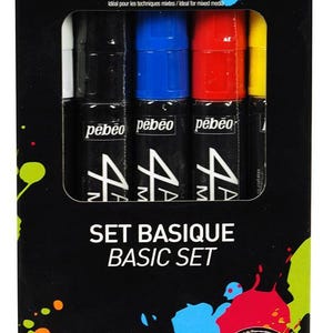 Pebeo 4Artist Olieverfmarkers Basisset