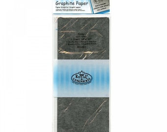 Royal & Langnickel Grey Graphite Carbon Paper 18 x 36"